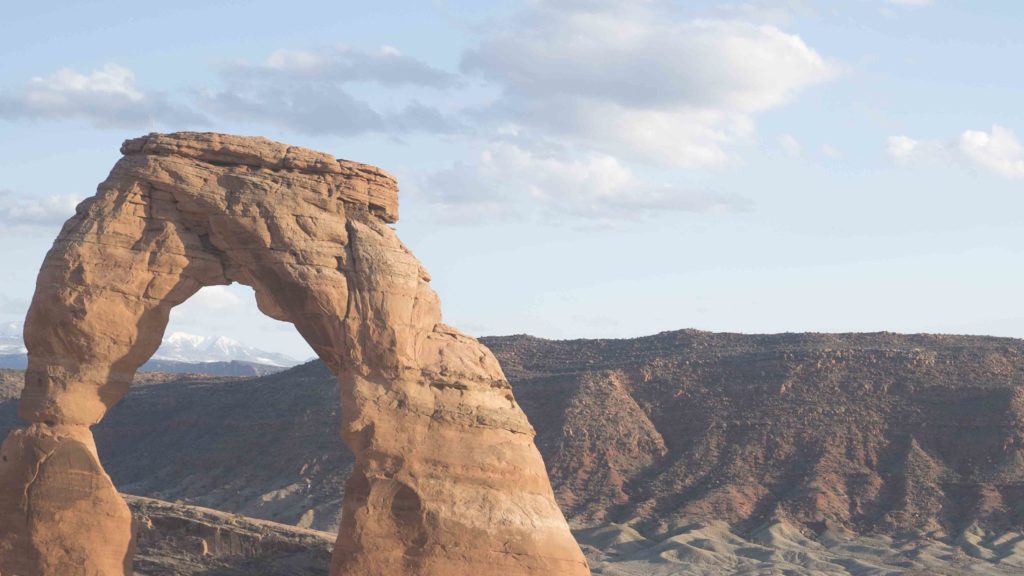 Delicate Arch in Arches National Park Utah